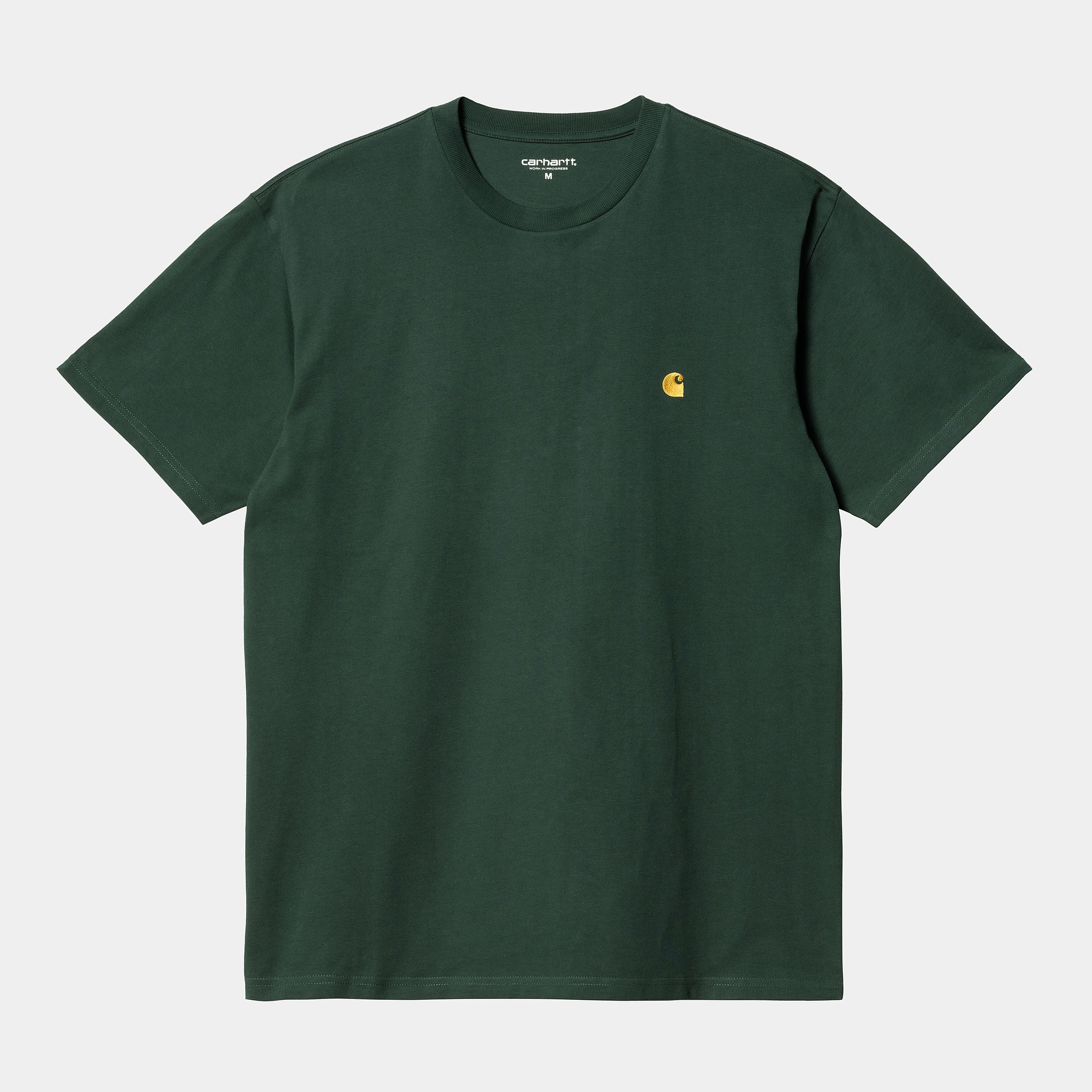 Carhartt WIP Mens Chase Short Sleeve T-Shirt - Discovery Green