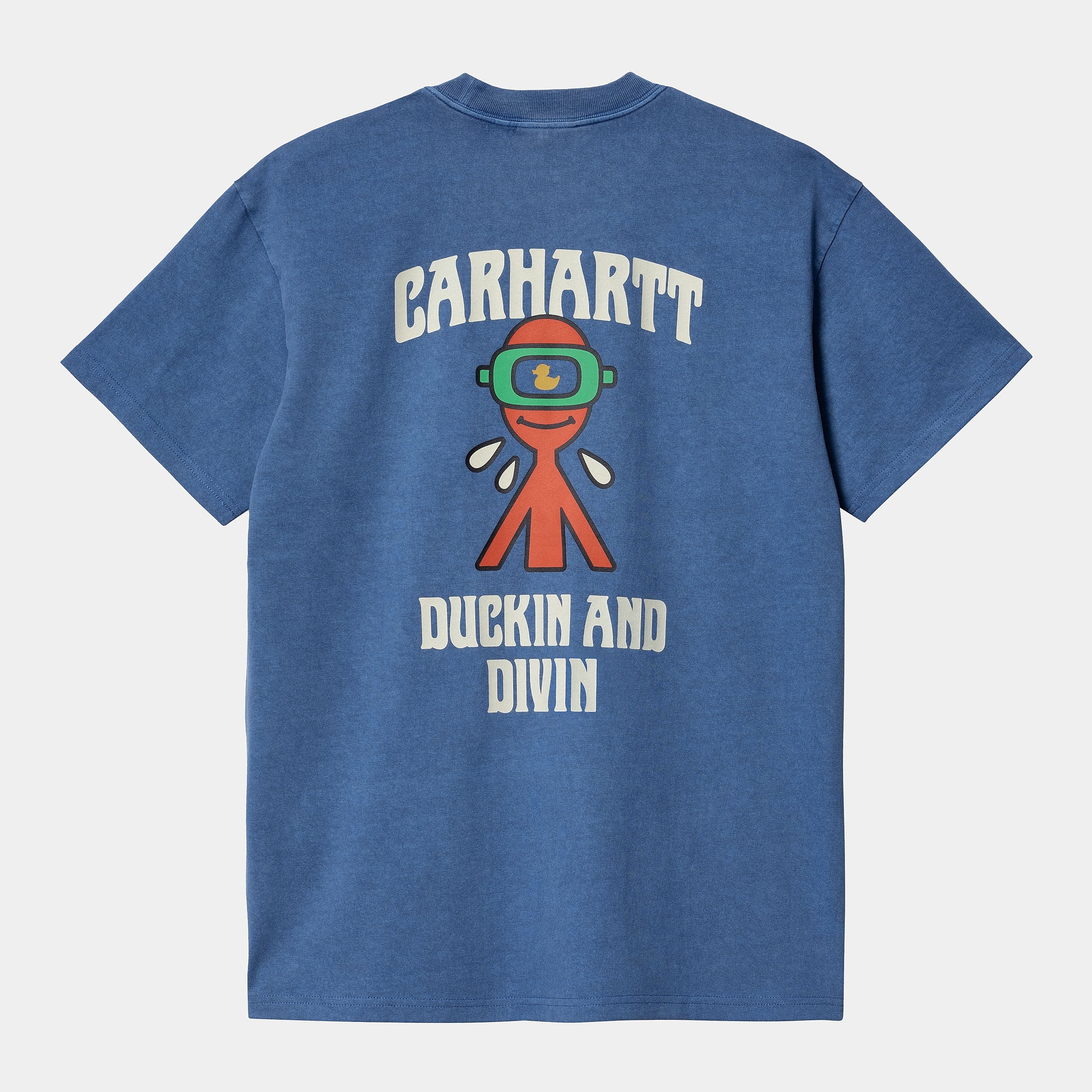 Carhartt WIP Mens Duckin' T-Shirt - Acapulco