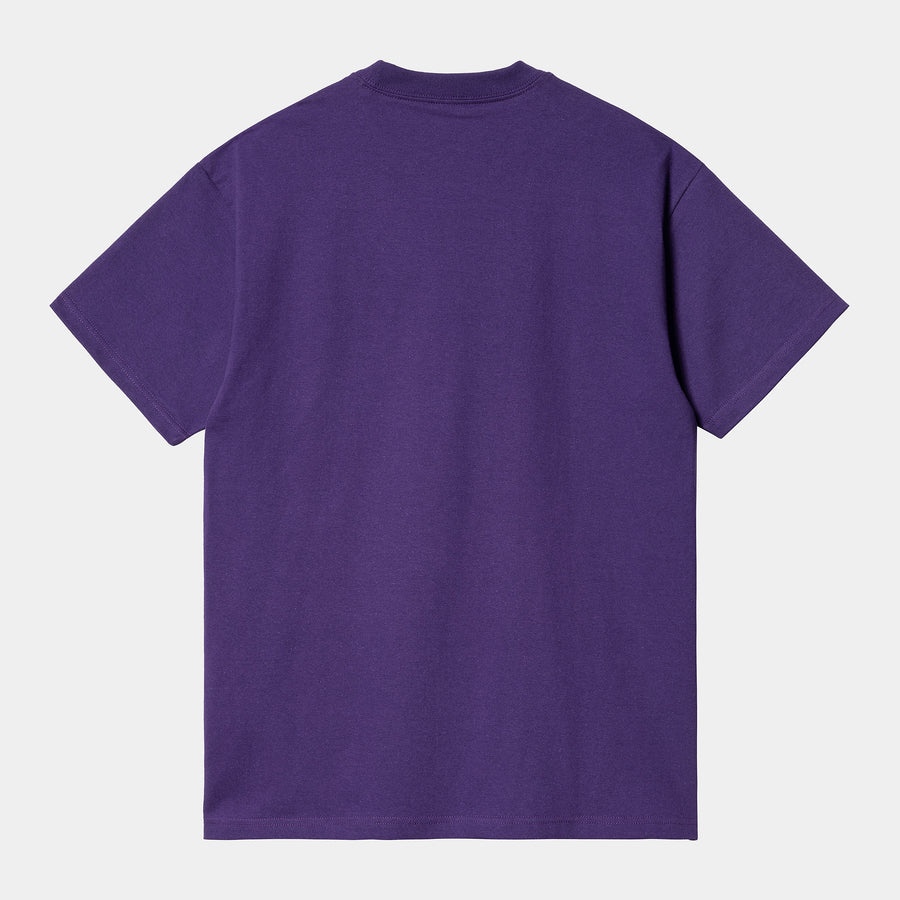 Carhartt WIP Mens Hocus Pocus T-Shirt - Tyrian