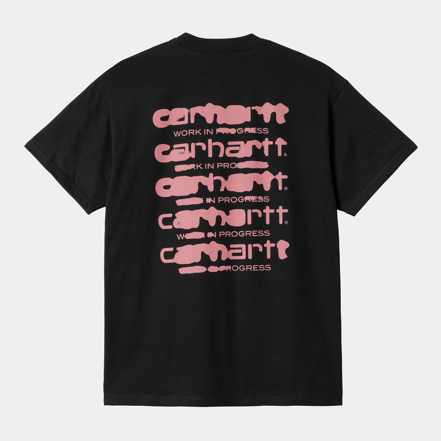 Carhartt WIP Mens Ink Bleed T-Shirt - Black