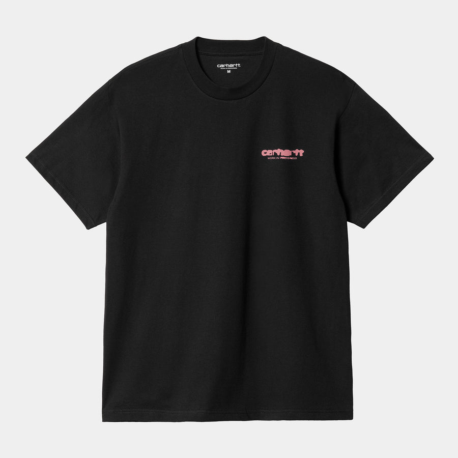 Carhartt WIP Mens Ink Bleed T-Shirt - Black