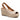 Refresh Womens Wedged Sandal - Beige