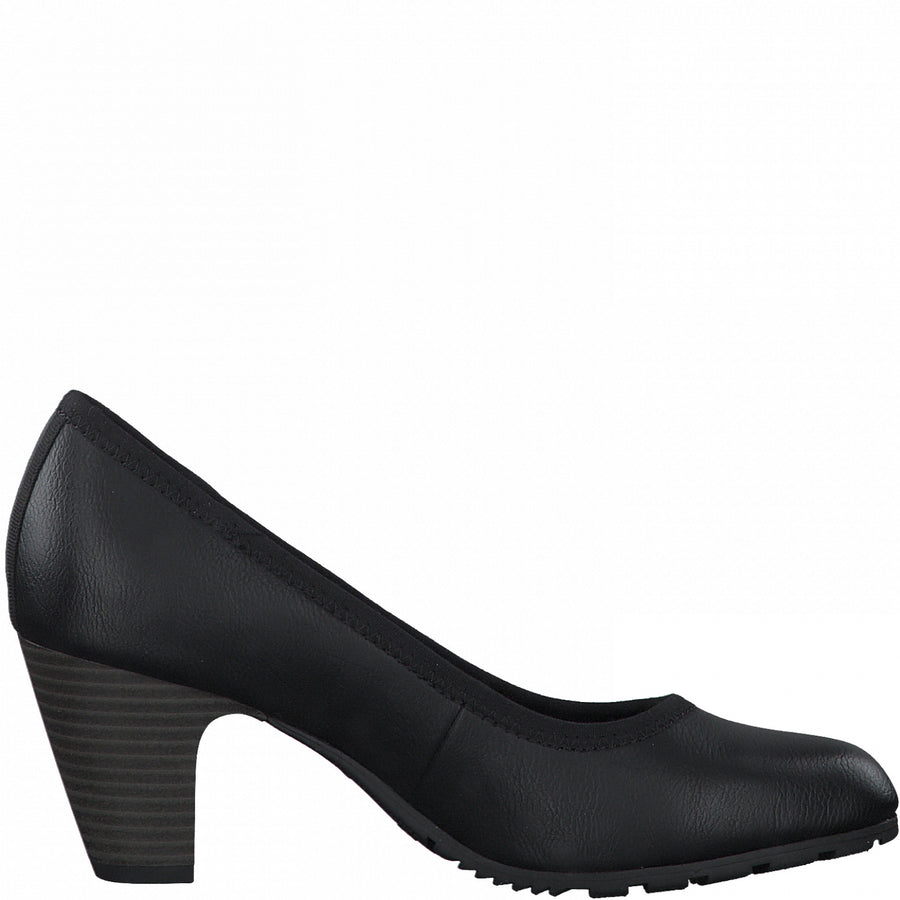 S.Oliver Womens High Heeled Shoe - Black