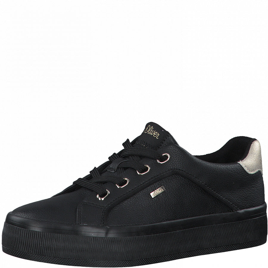S.Oliver Womens Fashion Trainers - Black