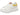 Carmela Womens Leather Platform Trainers - White