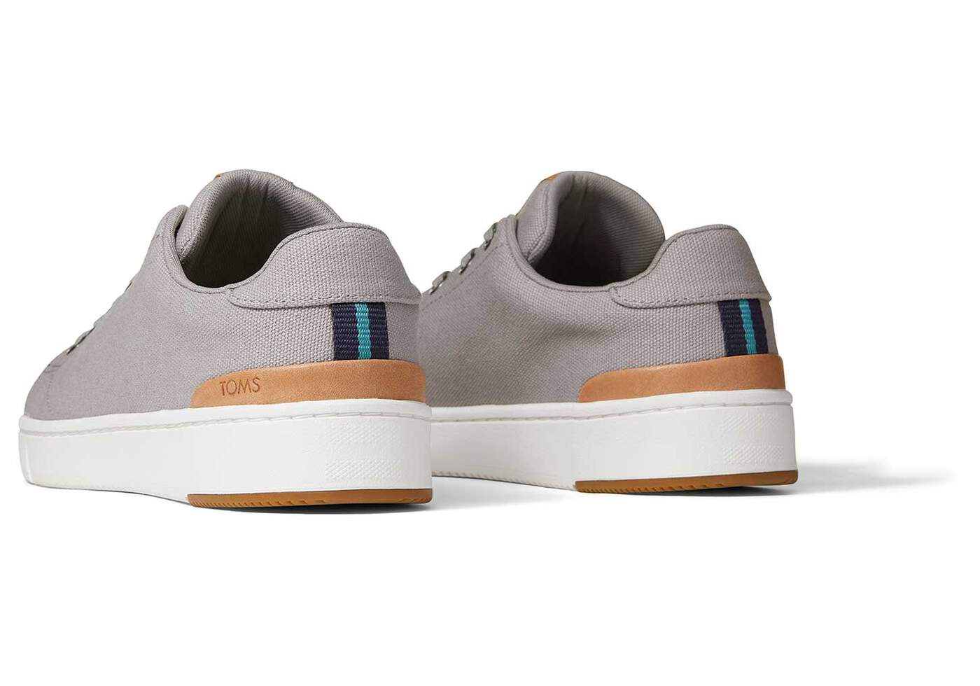 TOMS Mens Travel Lite 2.0 Canvas Trainers - Drizzle Grey