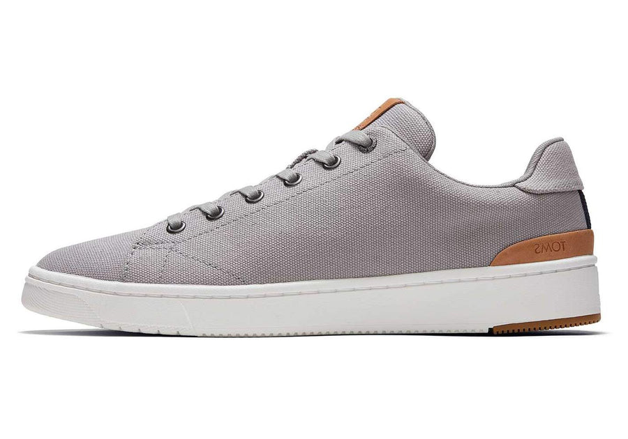 TOMS Mens Travel Lite 2.0 Canvas Trainers - Drizzle Grey