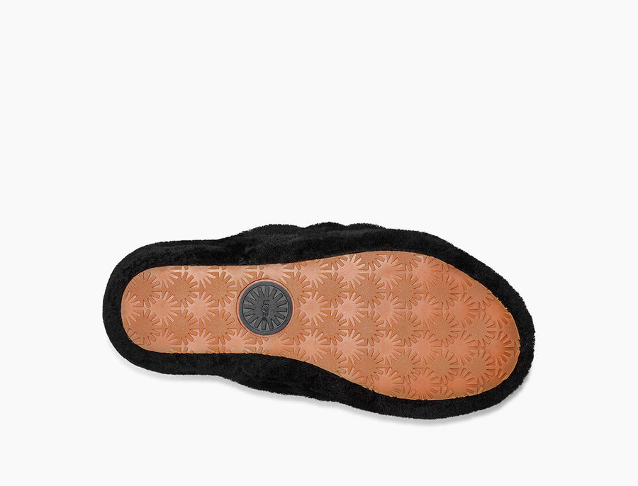 UGG Womens Fluff Yeah Slide - Black