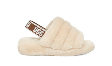 UGG Womens Fluff Yeah Slide - Natural