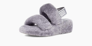 Ugg Womens Oh Yeah! Slipper - Grey