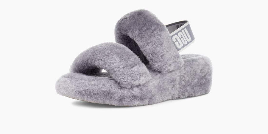 Ugg Womens Oh Yeah! Slipper - Grey