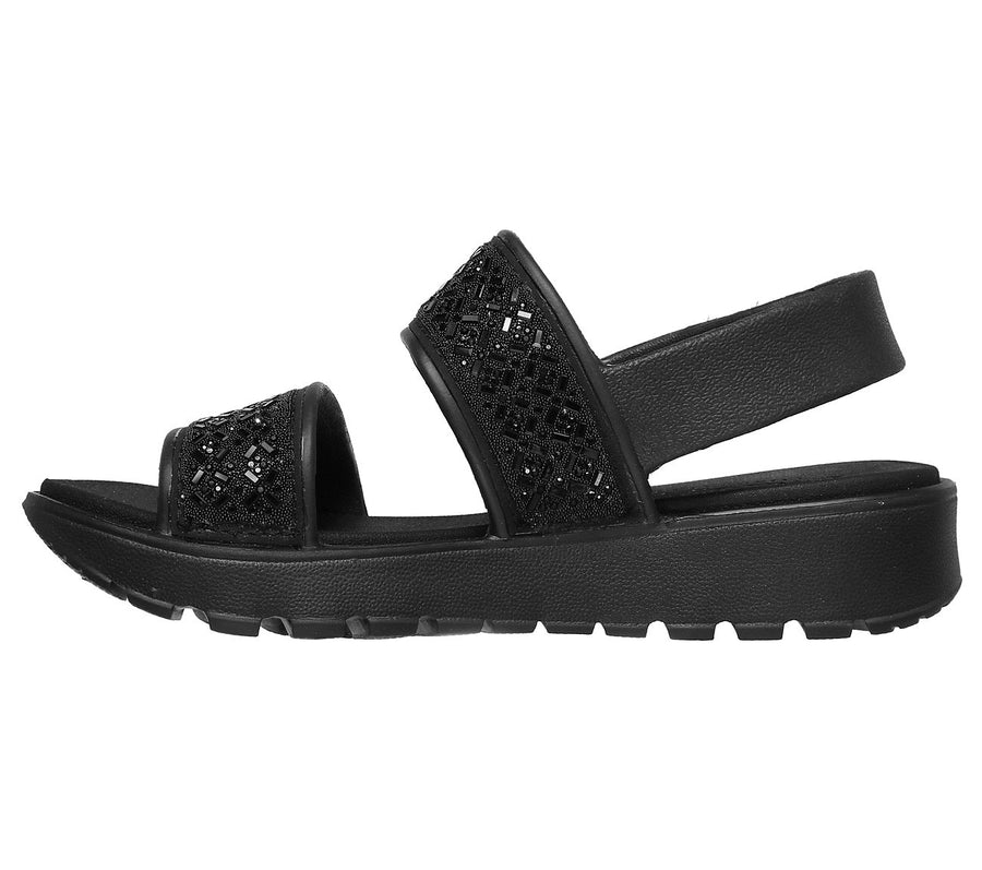 Skechers Cali Gear Footsteps Glam Party Sandal - Black