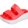 Skechers Womens Cali Gear Max Cushioning Sandal - Coral