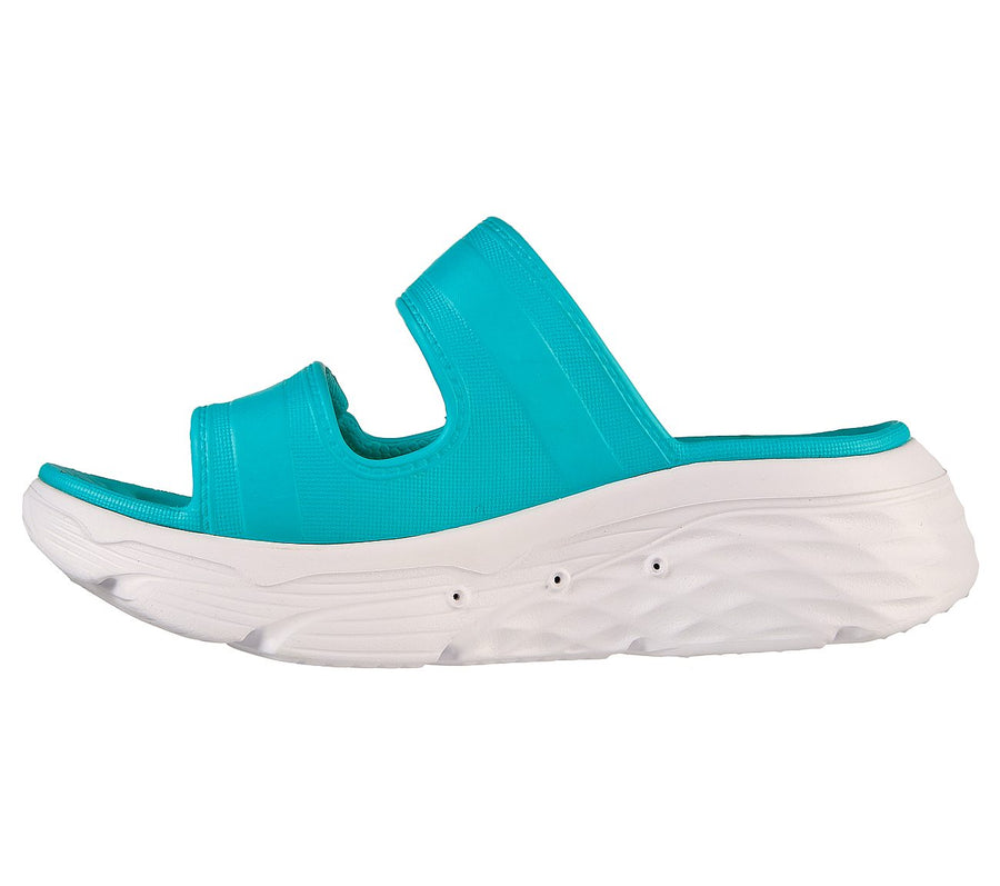 Skechers Womens Cali Gear Max Cushioning Sandal - Teal