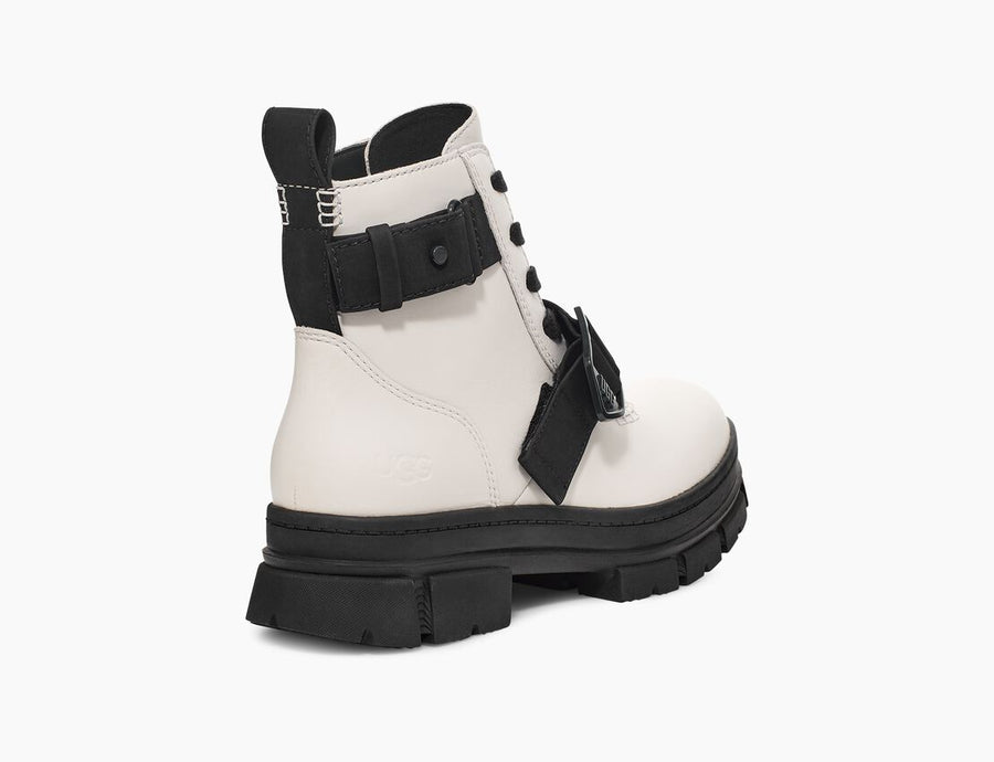 UGG Womens Ashton Lace Up Boots - White