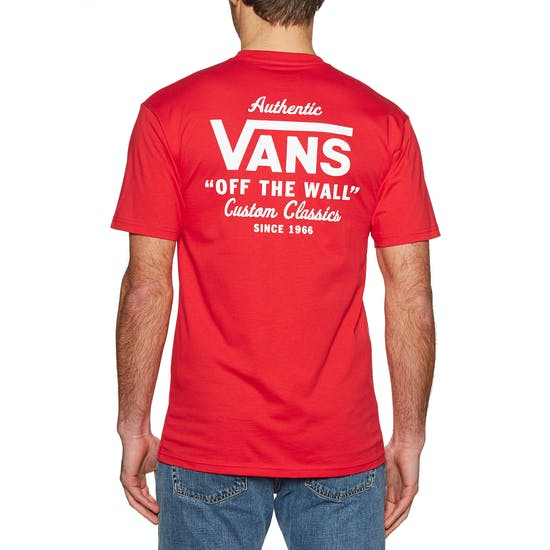 VANS Mens Holden Classic T Shirt - Red