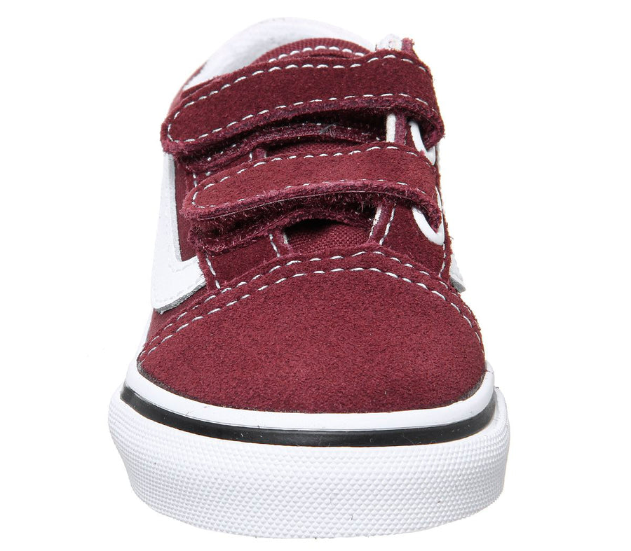 VANS Toddler Old Skool Andorra Trainers - Burgundy