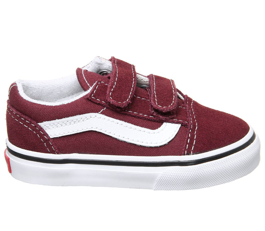VANS Toddler Old Skool Andorra Trainers - Burgundy