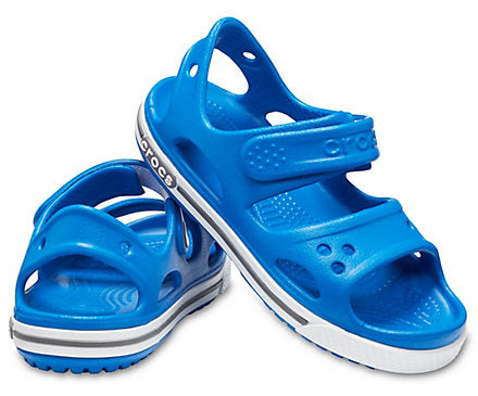 Crocs Kids Crocband Sandal - Bright Cobalt / Charcoal