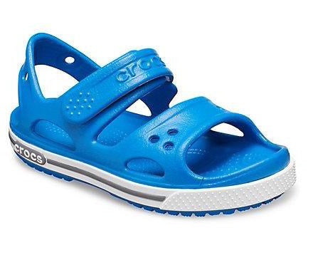 Crocs Kids Crocband Sandal - Bright Cobalt / Charcoal