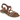 Mustang - Women's Flat Sandal - Cognac