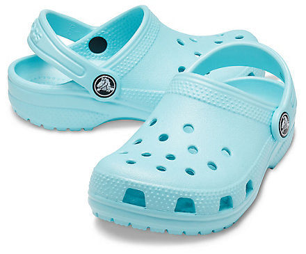 Crocs Kids Classic Clog Ice Blue Glitter