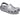 Crocs Klassischer Unisex-Glitzer-Clog – Silbermetallic