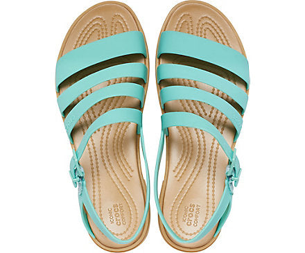 Crocs Womens Classic Tulum Sandal - Pistachio