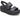 Crocs Womens Brooklyn Low Wedged Sandal - Black