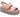 Crocs Womens Brooklyn Low Wedge - Pale Blush / Mushroom