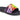 Crocs Unisex TieDye Graphic Slide - Black / Multi