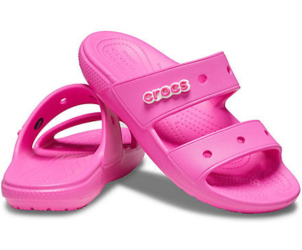 Crocs Unisex Classic Crocs Sandal - Electric Pink