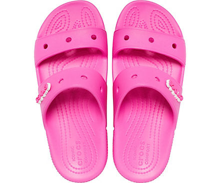 Crocs Unisex Classic Crocs Sandal - Electric Pink