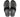 Crocs Damen Monterey Shimmer Wedged Flip Flop - Schwarz