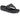 Crocs Damen Monterey Shimmer Wedged Flip Flop - Schwarz