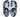Crocs Unisex klasický mramorovaný dřevák - černo/bílý