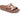 Crocs Womens Monterey Shimmer Slip On Wedge Sandal - Bronze