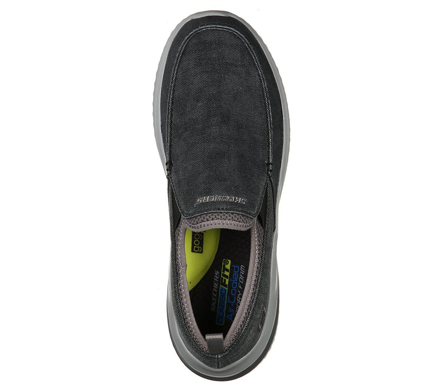 Skechers Mens Delson 3.0 Chadwick Shoe - Black