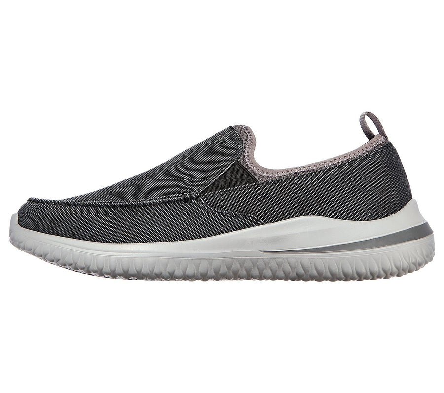 Skechers Mens Delson 3.0 Chadwick Shoe - Black