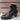 Patricia Miller Women's Fashion Leather Ankle Boots - Black