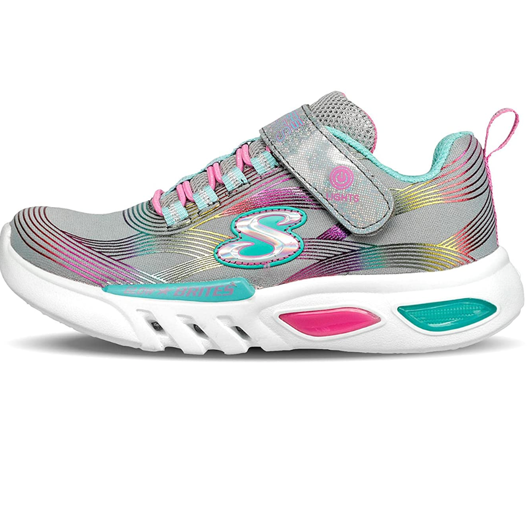 Skechers Kids S Lights Glow Brites Trainers