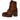 Carmela Womens Leather High Heel Boots - Camel