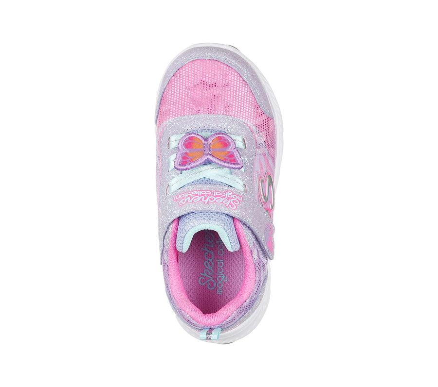 Skechers Kids Comfy Flex Lil Flutters - Pink - The Foot Factory