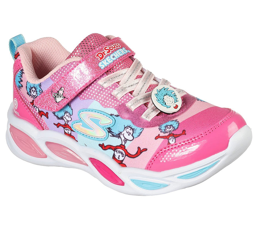 Skechers - Dr Seuss Shimmer Beam Trainers - Pink