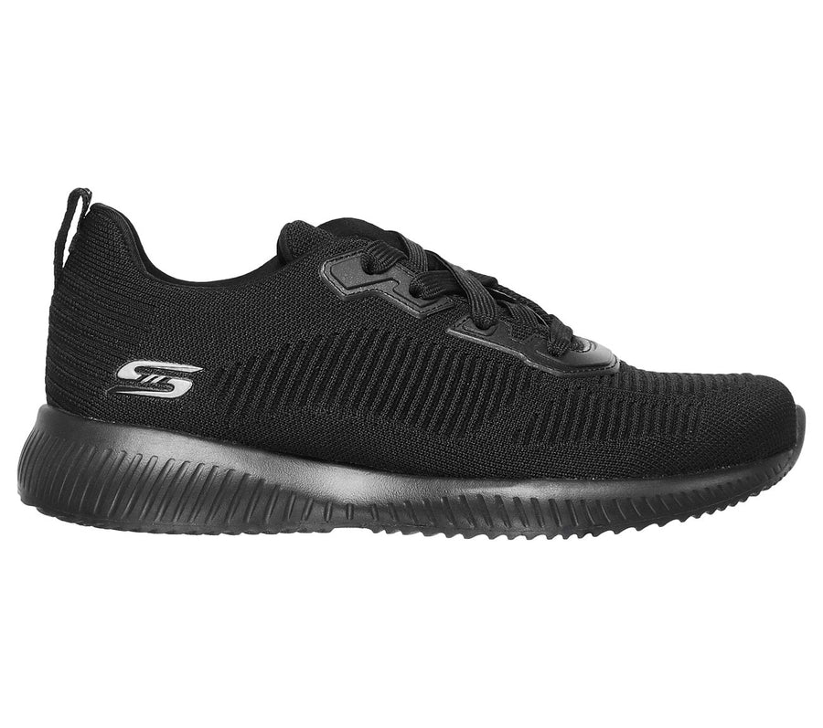 Skechers Womens Bobs Sport Squad Trainers - Black