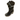 Oak & Hyde Damskie skórzane buty Westwood Mid - czarne