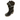 Oak & Hyde Womens Westwood Mid Leather Boot - Black