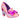Irregular Choice Womens Ozzo High Heels - Pink - The Foot Factory