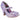 Irregular Choice Womens Fancy That High Heels - Lavender