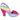 Irregular Choice Womens Just In Time Heel Shoes - Rainbow - The Foot Factory